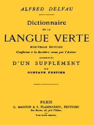 [Gutenberg 54482] • Dictionnaire de la langue verte